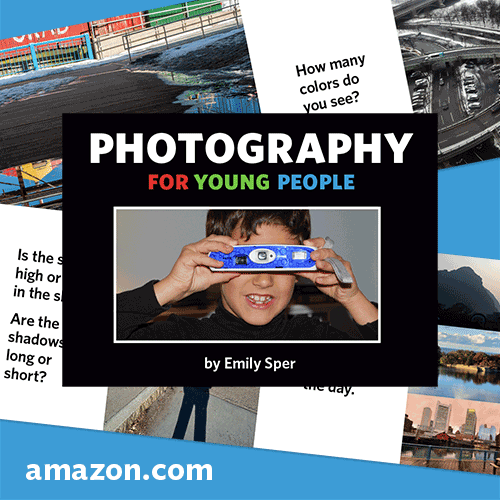 Photography for Young People cover and pages